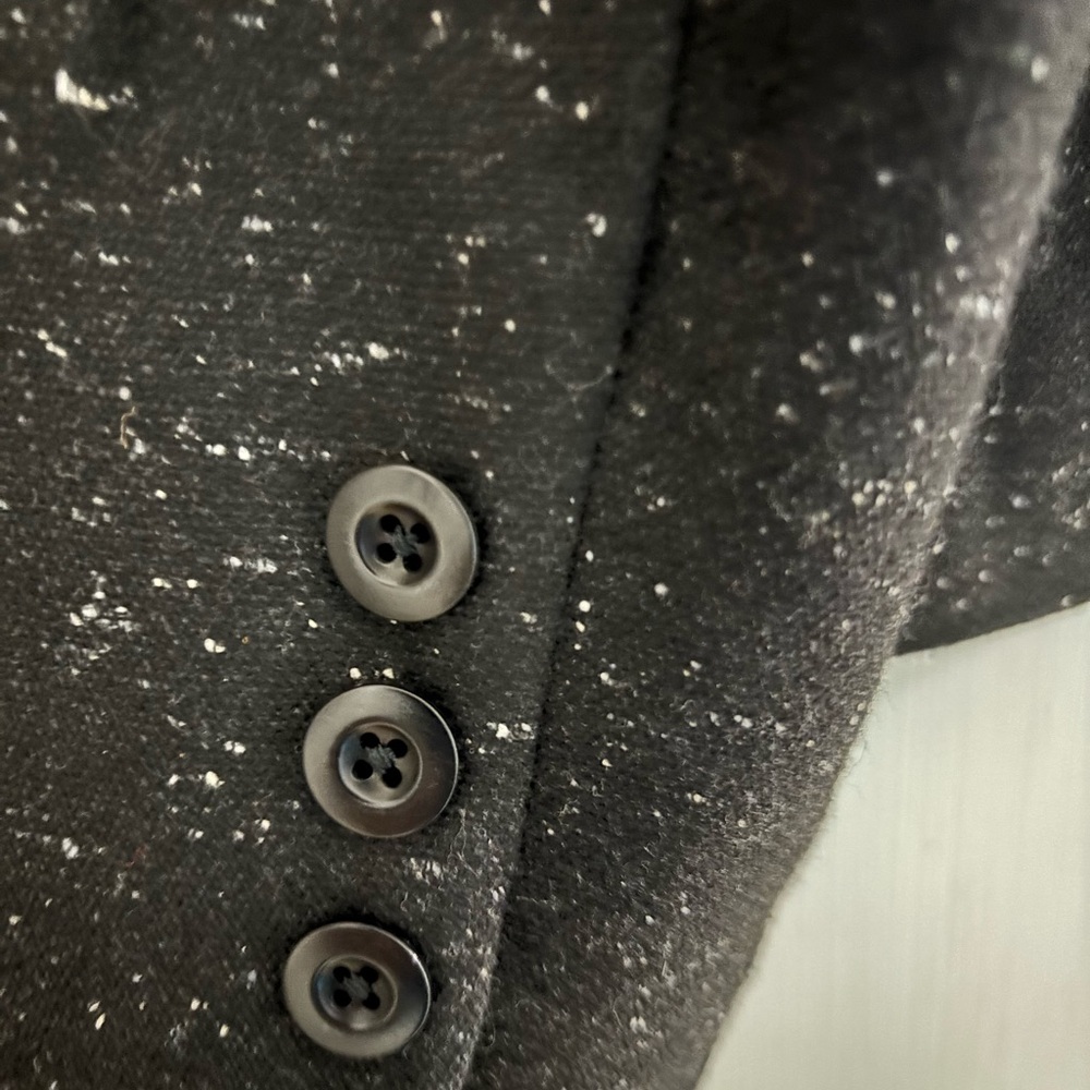 Halogen Black Textured Women's Blazer - Picture 5 of 7